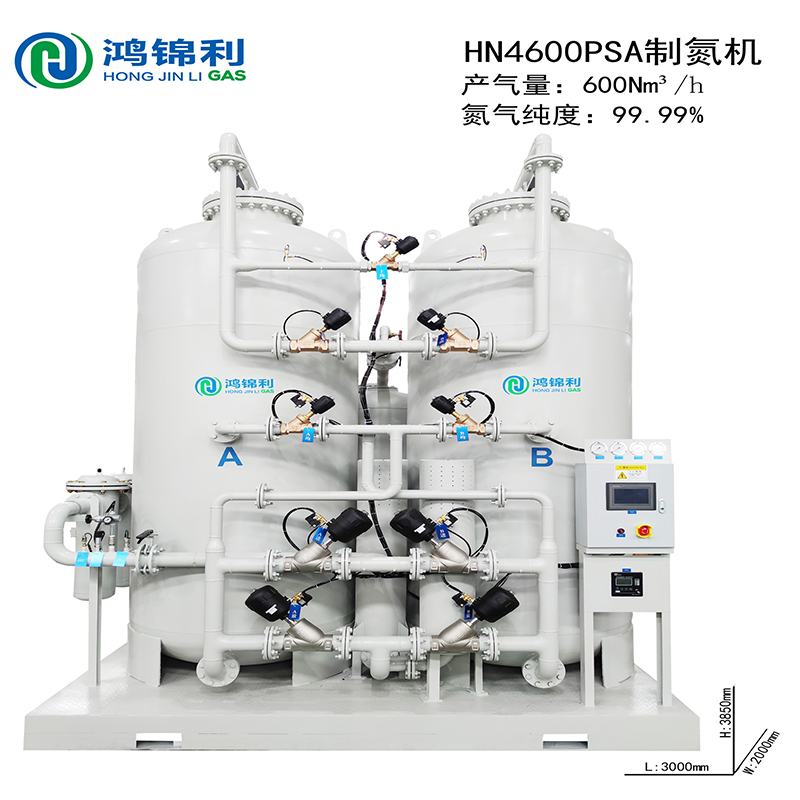 氮氣純度99.99% 氮氣產(chǎn)量600Nm3/h